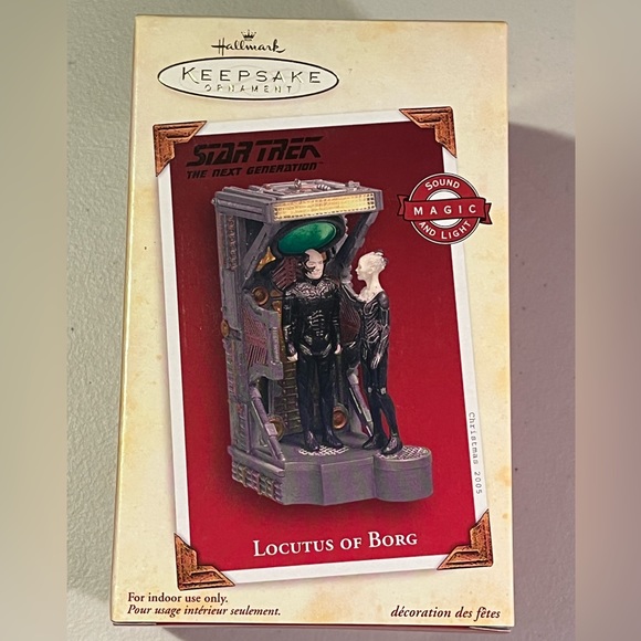 Hallmark | Holiday | 205 Hallmark Star Trek The Next Generation Locutus ...
